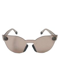 CHRISTOPHER KANE Okulary motylki Damski, One Size, kremowy