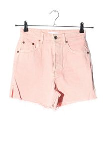 Zara Jeansowe szorty Damski, Rozmiar 34, różowy, Bawełna