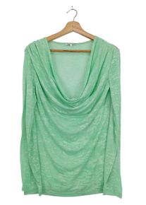 GF Ferré Maglia con scollo a cappuccio Donna, Taglia 38, verde