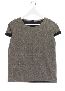 Maison Scotch Blusa brillante Donna, Taglia 34, oro