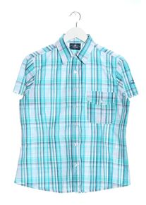 mountainer Camicia a maniche corte Donna, Taglia 40, turchese