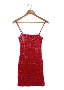 Gina Tricot Suknia wieczorowa Damski, Rozmiar 34, czerwony