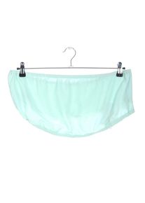 shein curve Top z dekoltem typu bandeau Damski, Rozmiar 46, turkusowy, Poliester