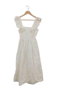 H&M H&M Letnia sukienka Damski, Rozmiar 34, kremowy, Bawełna