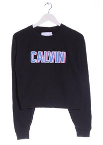 Calvin Klein Jeans Felpa Donna, Taglia 38, nero, Cotone