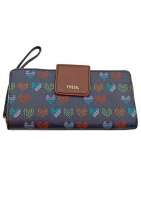 Fossil Wallet Women, One Size, dark blue