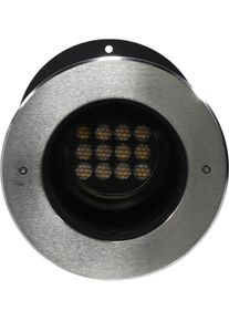 Deko Light Soft Flex 18 LED-Bodeneinbauleuchte Gartenbeleuchtung 18,40W 250mm silber