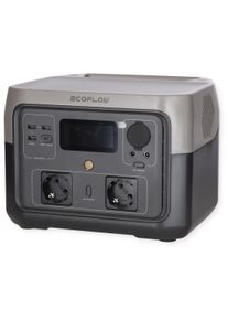 EcoFlow River 2 Max Lithium Powerstation Camping-Generator Batterie 512Wh Bluetooth Boot Wohnwagen