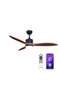 Klarstein SkyBreeze Smart mennyezeti ventilátor, Beltéri és kültéri használat, Intelligens vezérlés, IP44, 40 dB