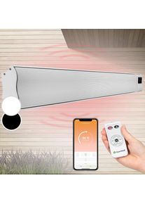 Blumfeldt Cosmic Beam Smart 30, infravörös hősugárzó, 3000 W, vezérlés applikáción keresztül, fehér