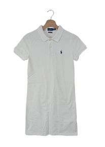 Ralph Lauren Sukienka polo Damski, Rozmiar 34, biały, Bawełna