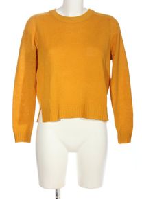 H&M Divided Sweter z okrągłym dekoltem Damski, Rozmiar 36, jasny pomarańczowy