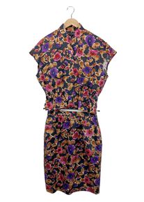 Jim Thompson Ladies’ Suit Women, Size 38, light orange, silk