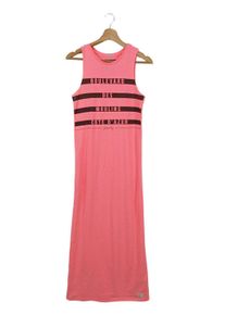 Superdry Letnia sukienka Damski, Rozmiar 34, różowy