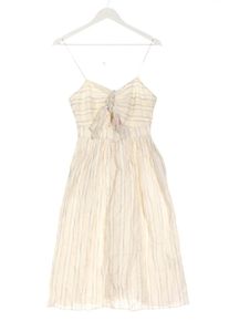Zara Basic Letnia sukienka Damski, Rozmiar 36, kremowy