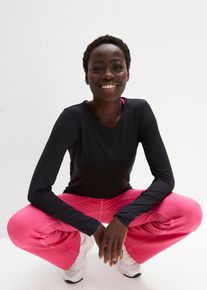 bonprix Női Hossz&uacute; sport p&oacute;l&oacute;, gyorsan sz&aacute;rad, fekete, 44/46