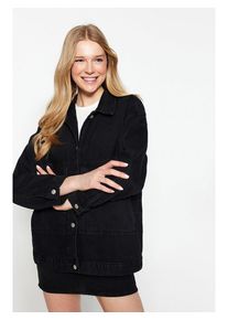 Trendyol Spijkerjas zwart - 54% | Maat: S |