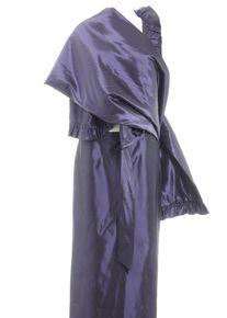 Luis Civit Barcelona Ladies’ Suit Women, Size 40, dark violet, acetate