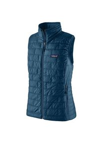 Patagonia Womens Nano Puff Vest Synthetische bodywarmer Dames (M |blauw)