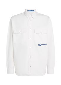 KARL LAGERFELD JEANS &Aacute;tmeneti dzseki 'Out Of The Blue' F&eacute;rfi k&eacute;k / piszkosfeh&eacute;r , M&eacute;ret S