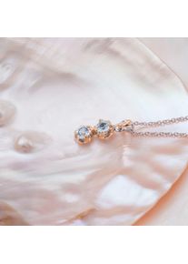 Holzkern Necklaces Women Or et Topaze