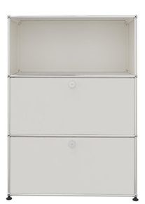 USM Haller Highboard 1 Ouvert / 2 Tiroirs Blanc pur - FAST DELIVERY