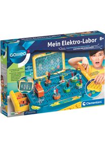 Clementoni® Experimentierkasten »Galileo, Mein Elektro-Labor« blau, Experimentierset »Galileo Mein Elektro-Labor«