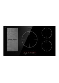 Klarstein Delicatessa 90 Hybrid, beépített indukciós főzőlap, 7400 W, 5 zóna, fekete