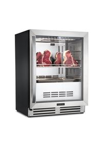 Klarstein Steakhouse Pro, chladnička na zrenie mäsa, 1 zóna, 98 l, 1–25°C, dotyková, nehrdzavejúca oceľ