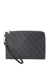 Guess Heren Portemonnee antraciet / zwart One Size