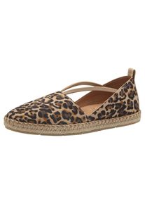 Tamaris Espadrilles Damen beige / braun / schwarz Größe 38
