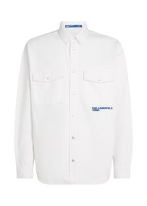 KARL LAGERFELD JEANS Veste mi-saison 'Out Of The Blue' Homme blanc taille M