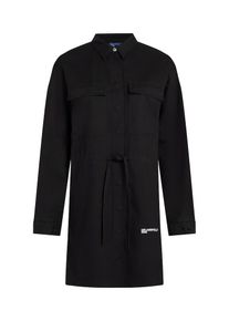 KARL LAGERFELD JEANS Blusenkleid Damen schwarz / weiß Größe 40