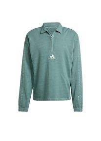 adidas Sportswear Sportsweatshirt 'All Szn' Herren hellgrau / petrol Größe XS