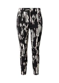 Only Carmakoma Dames Broek 'CARGOLDTRASH' crème / greige / zwart 48