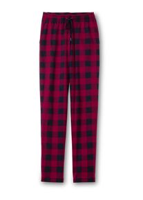 Calida Pyjamahose Herren navy / weinrot Größe S