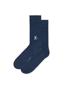 A-dam Socken 'Tennis Player' Herren navy / aqua / weiß Größe 36/40