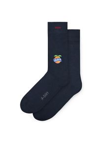 A-dam Socken Herren blau / dunkelblau / grün / orange Größe 36/41