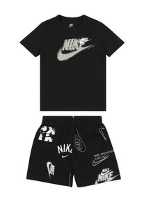 Nike Sportswear Set 'CLUB' schwarz / weiß Größe 98