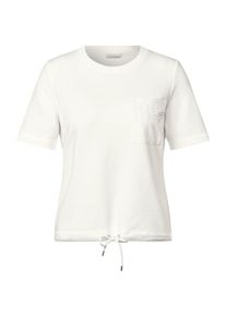 Cecil Bluză de molton Femei alb, Mărimea S