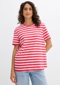 Lot de 2 T-shirts de grossesse et d’allaitement - rouge - taille 54/56 (XXL) avec coton - bonprix