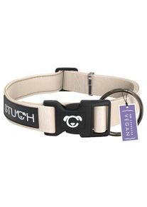 STUCH Hundehalsband gepolstert u. verstellbar beige M