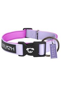 STUCH Hundehalsband gepolstert u. verstellbar flieder L