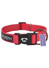 STUCH Hundehalsband gepolstert u. verstellbar rot L