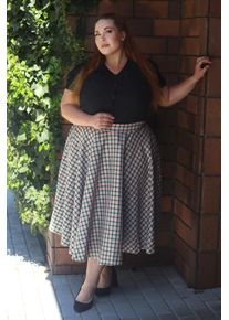 Banned Retro Cary Sweet Check Swing Rock in Rosa