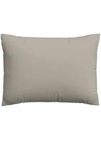 Schlafgut Kopfpolsterbezug , Taupe , Textil , Uni , 70x90 cm , Textiles Vertrauen - Oeko-Tex®, AZO-frei, Oeko-Tex® Standard 100 , bügelleicht, bügelfrei , Heimtextilien, Bezüge, Polsterbezüge
