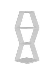 Livetastic Wandboard , Weiß , Holzwerkstoff , 30x86x30 cm , Wohnzimmer, Regale, Wandboards