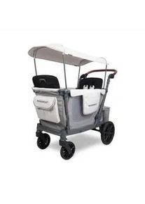 Wonderfold Bollerwagen , Grau , Metall , 67x120x135 cm , Freizeit & Co, Gartenspielzeug, Bollerwagen