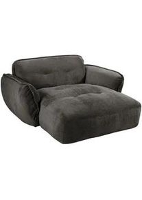 Livetastic Xxl-Sessel , Anthrazit , Textil , 182x87x184 cm , Made in Eu , gepolsterte Armlehnen , Wohnzimmer, Sessel, XXL-Sessel