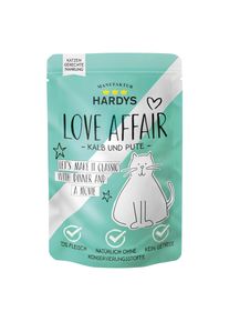 Hardys LOVE AFFAIR 12 x 100 g pour chat - veau, dinde